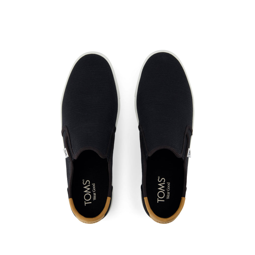 Baja 2.0 Black Legacy Canvas Slip On Sneaker