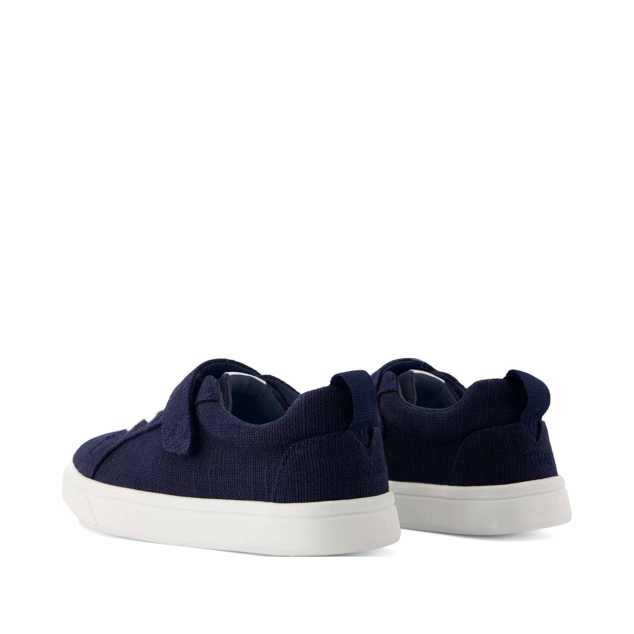 Cruz Lace-Up Navy Heritage Canvas Kids Sneaker