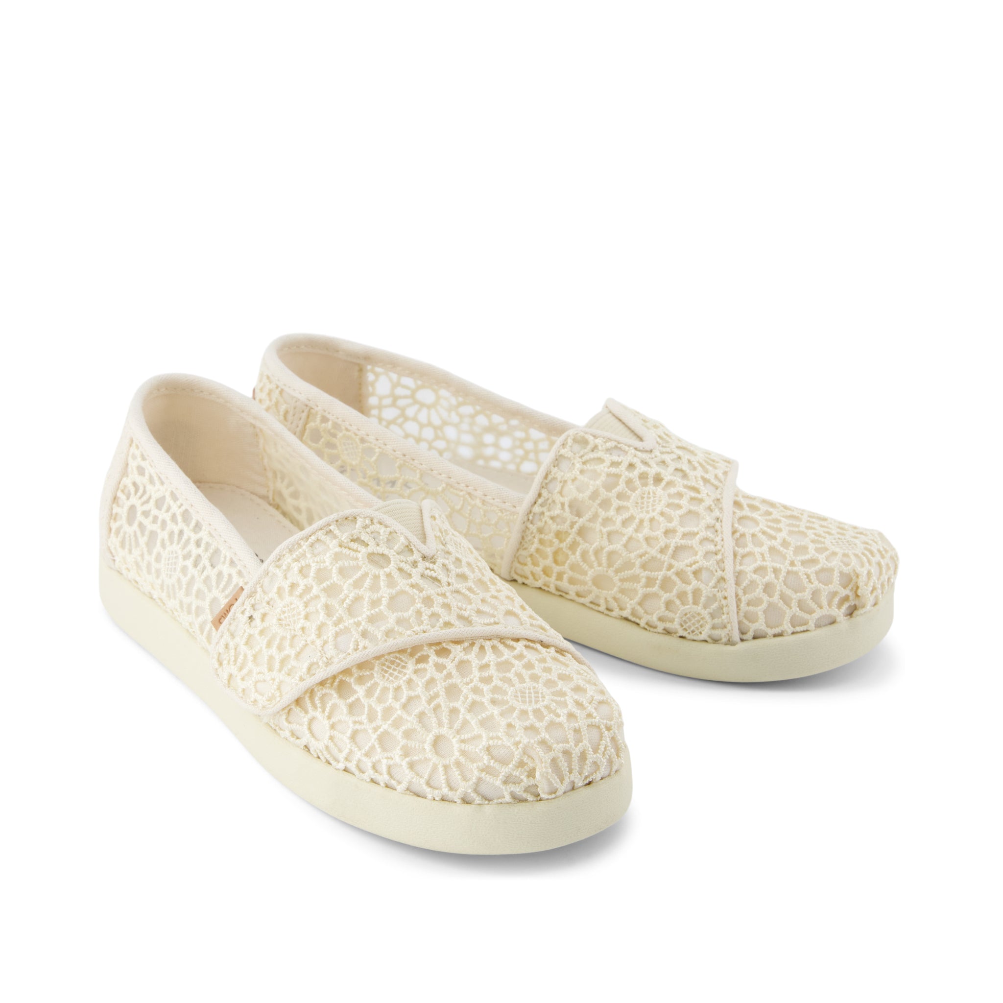 Alpargata Classic Kids Shoe Natural Moroccan Crochet