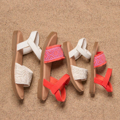 Remi Ankle Strap Kids Sandal Flame Diamond Global Strap