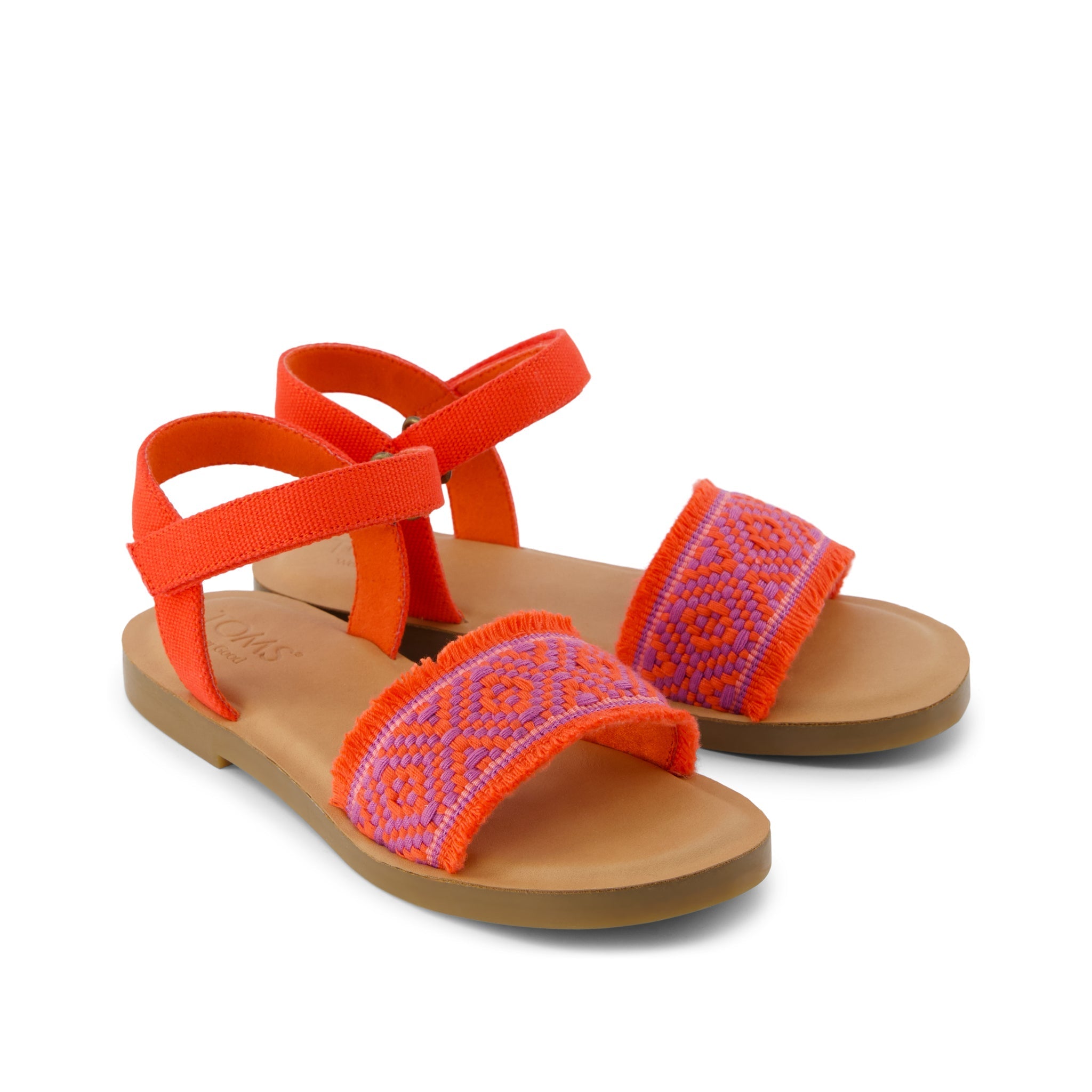 Remi Ankle Strap Kids Sandal Flame Diamond Global Strap