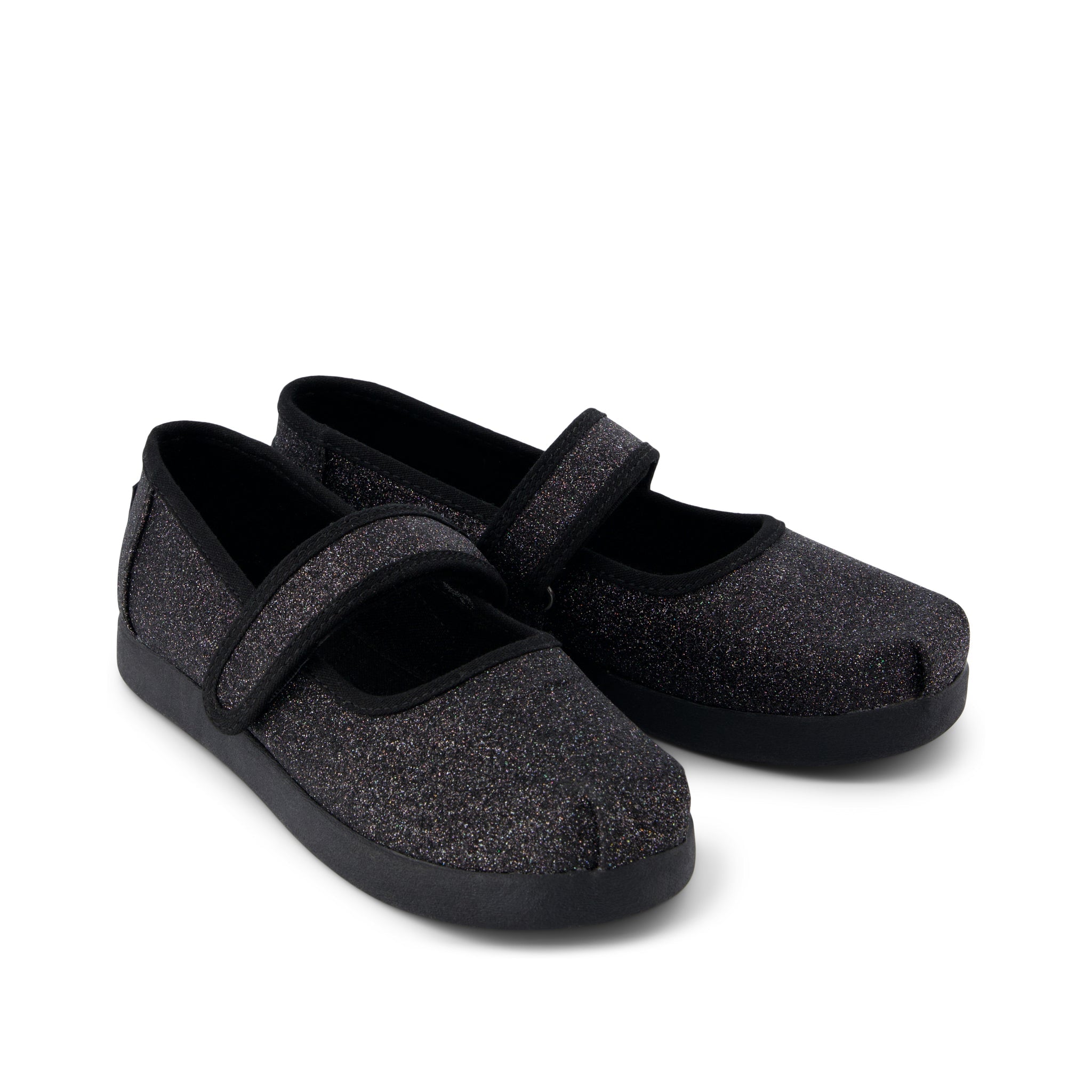 Nora Mary Jane Black Iridescent Glimmer Kids Shoe