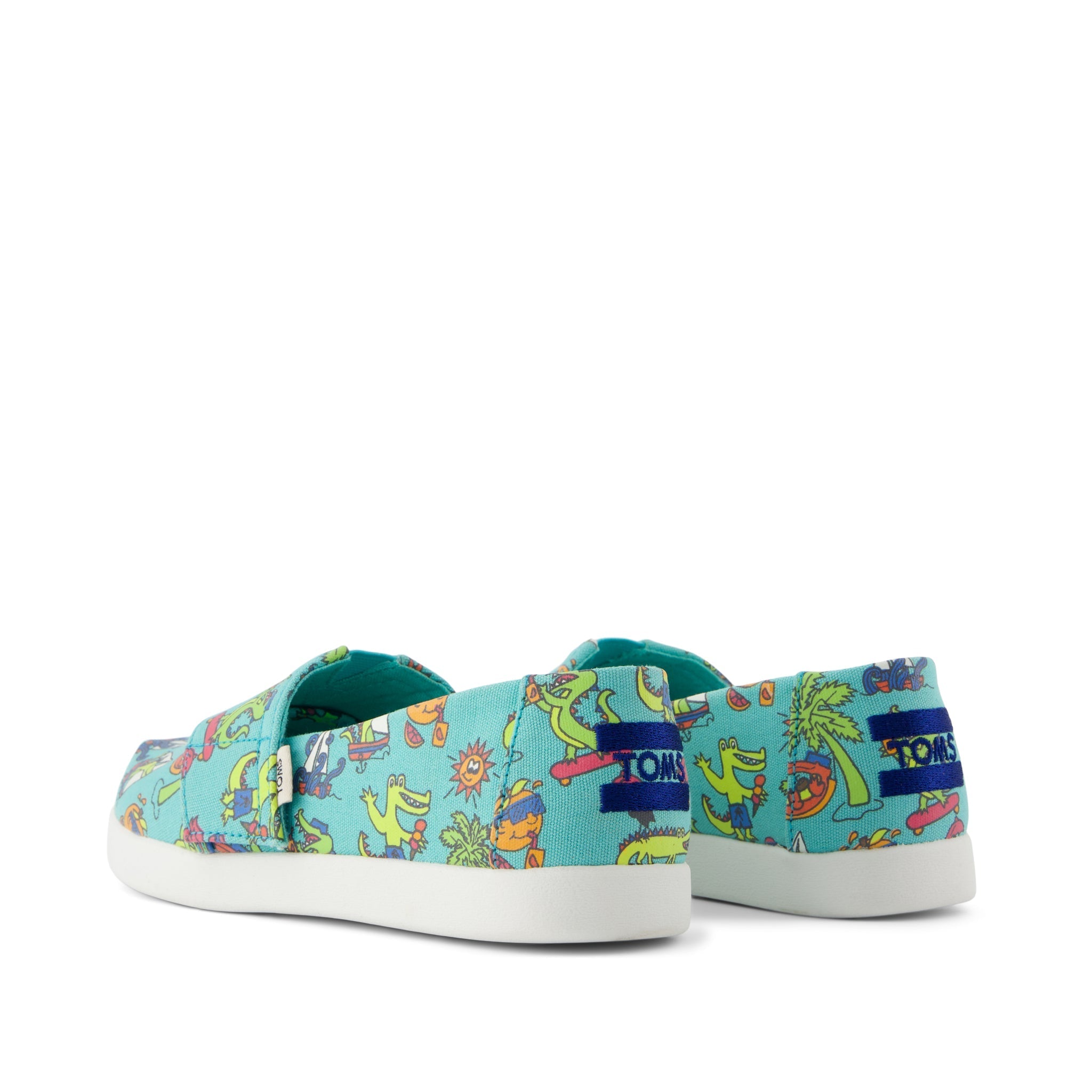 Alpargata Classic Kids Shoe Aqua Glow in the Dark Miami Alligators