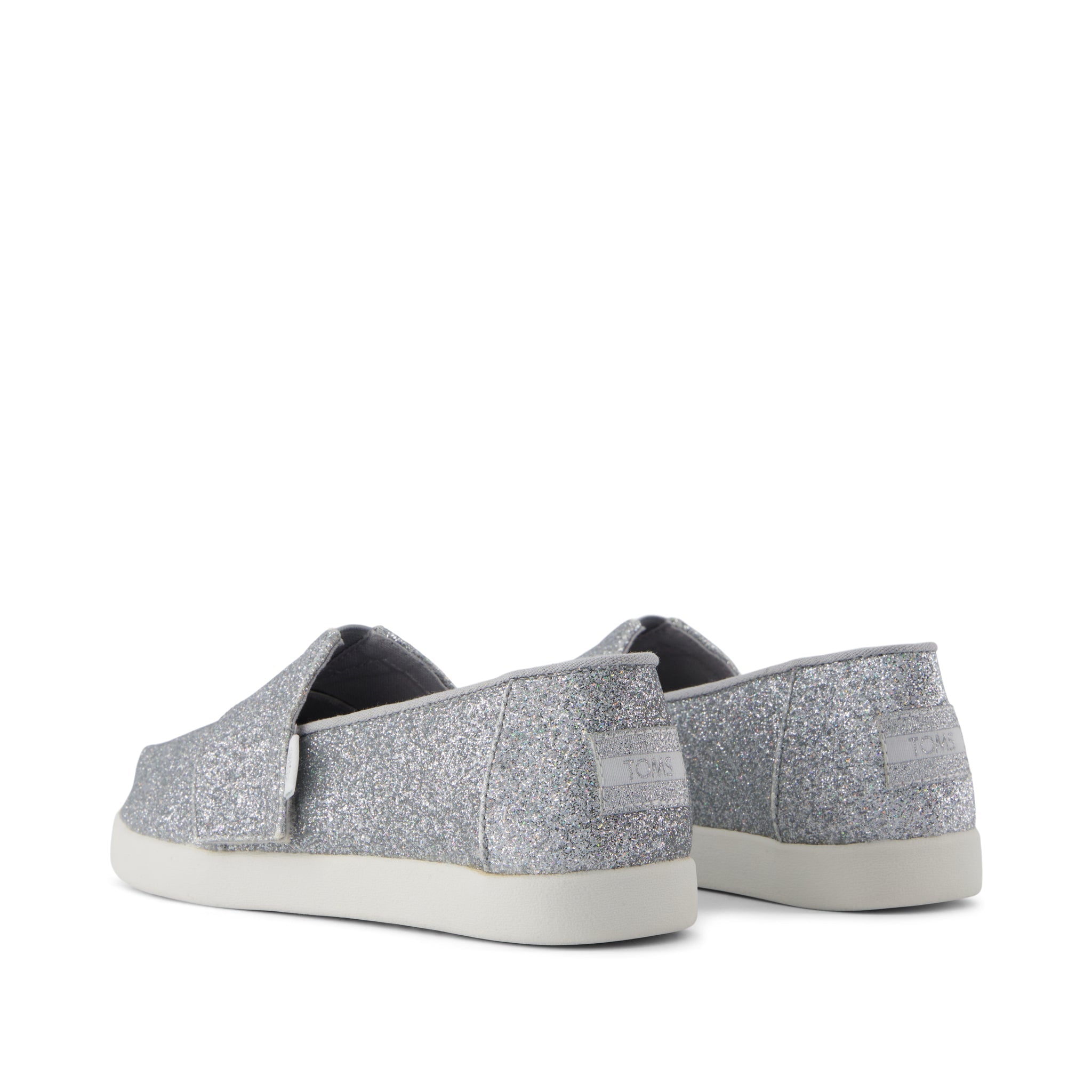 Alpargata Classic Kids Shoe Silver Iridescent Glimmer