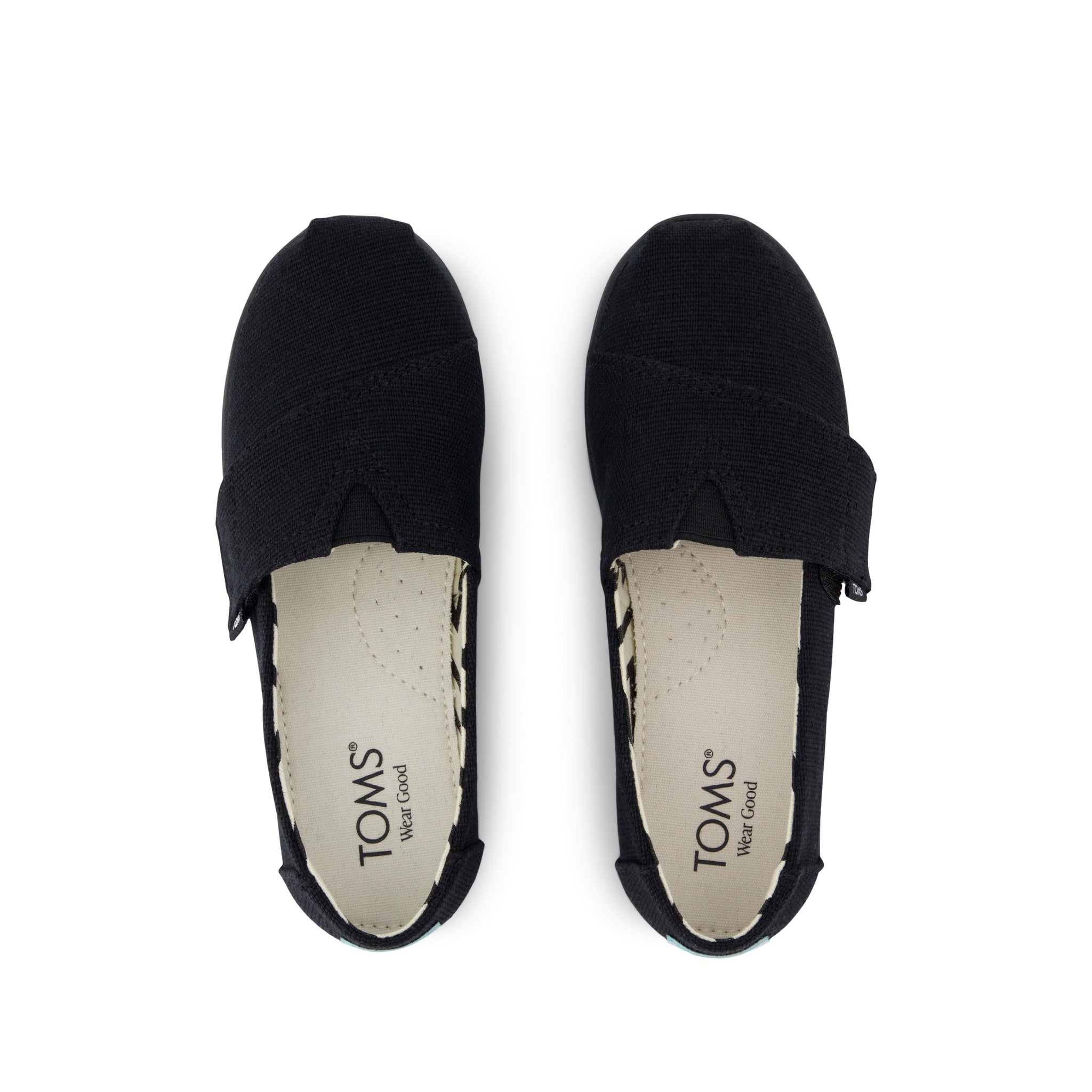 Alpargata Classic Kids Shoe Black and Black Heritage Canvas