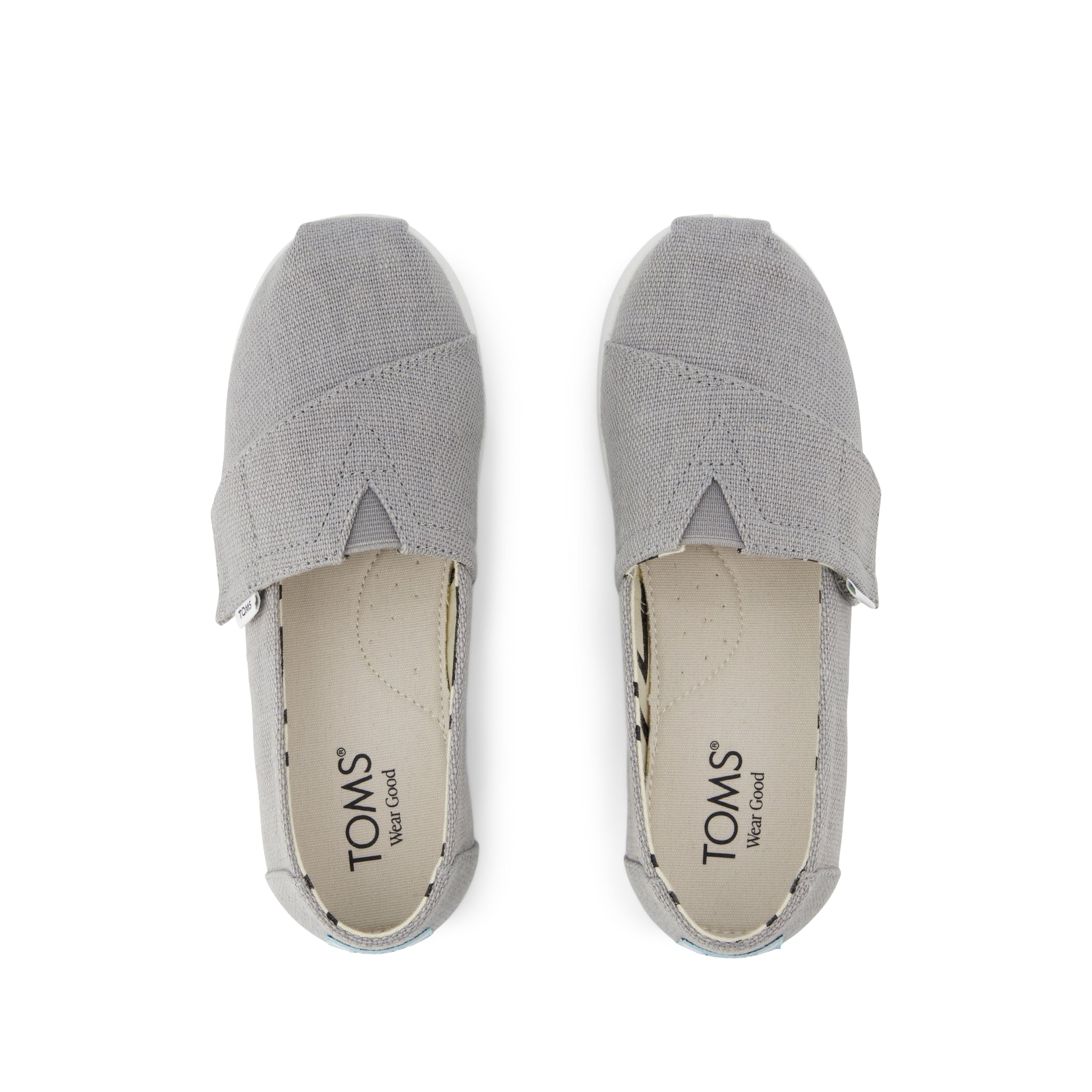 Alpargata Classic Kids Shoe Drizzle Grey Heritage Canvas
