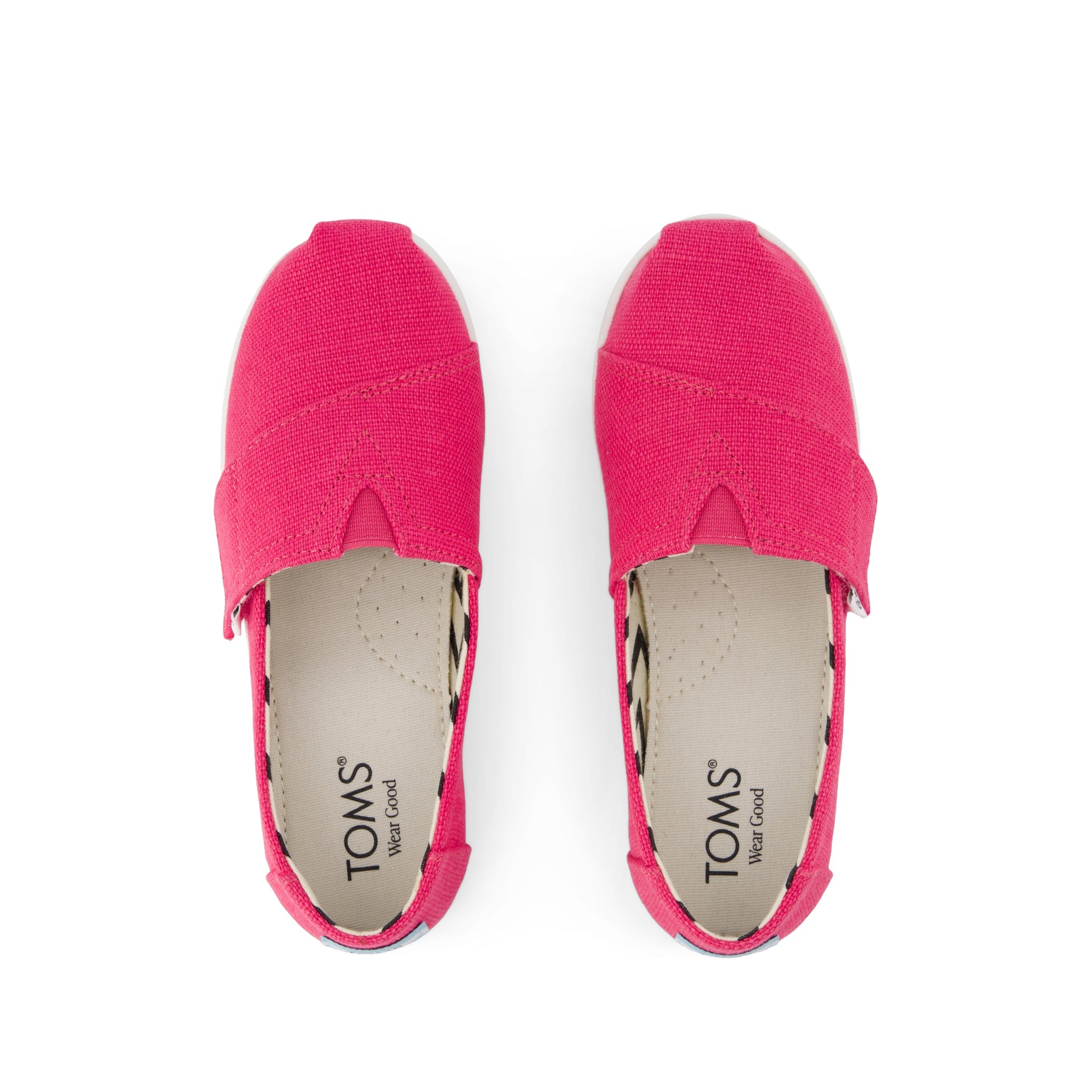 Alpargata Classic Kids Shoe Fuchsia Heritage Canvas