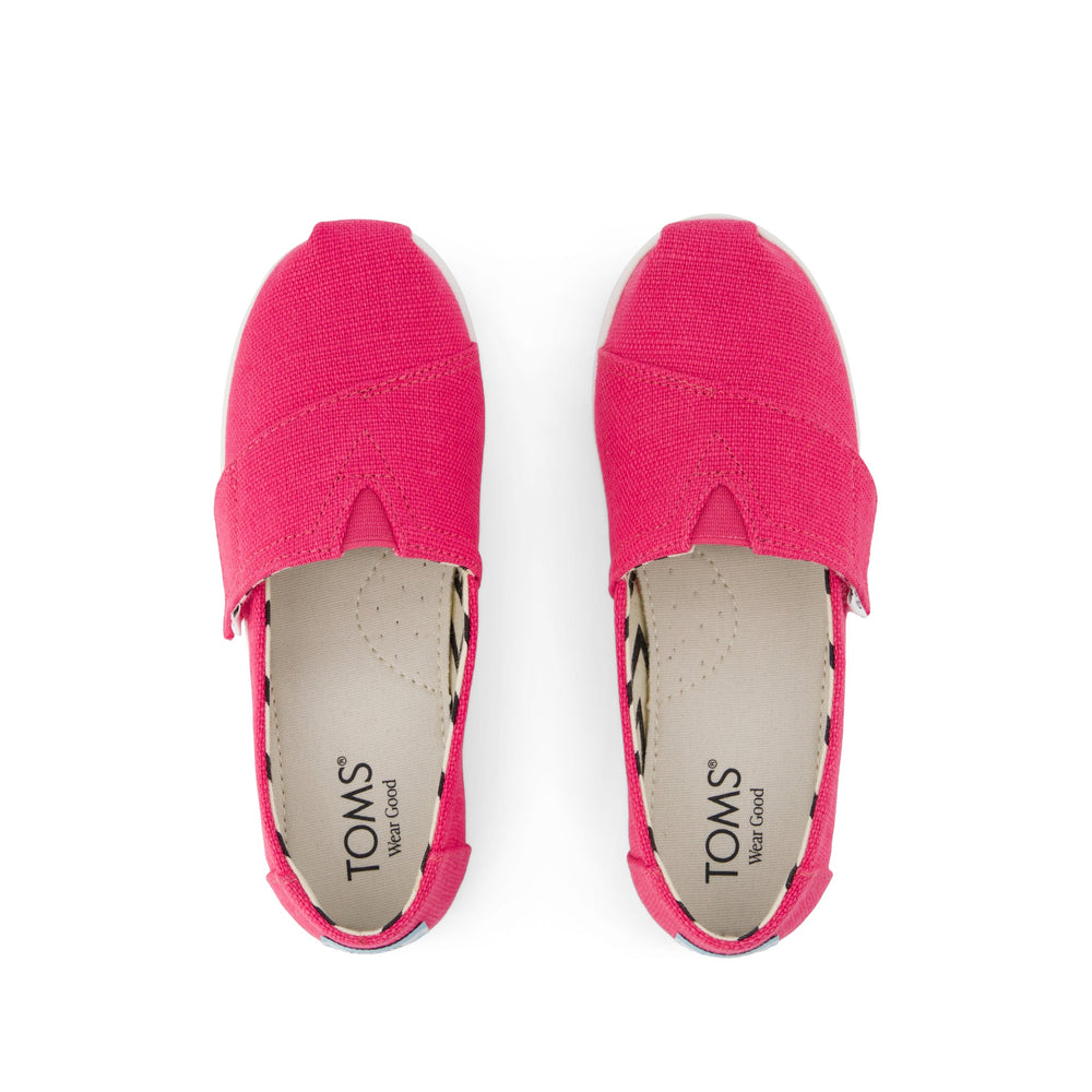 Alpargata Classic Kids Shoe Fuchsia Heritage Canvas