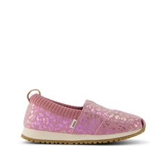 Resident Kids Sneaker Cosmic Pink Iridescent Leopard