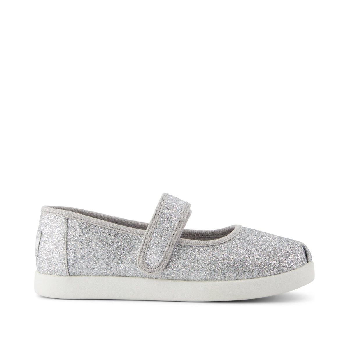 Nora Mary Jane Kids Shoe Silver Iridescent Glimmer Kids Shoe