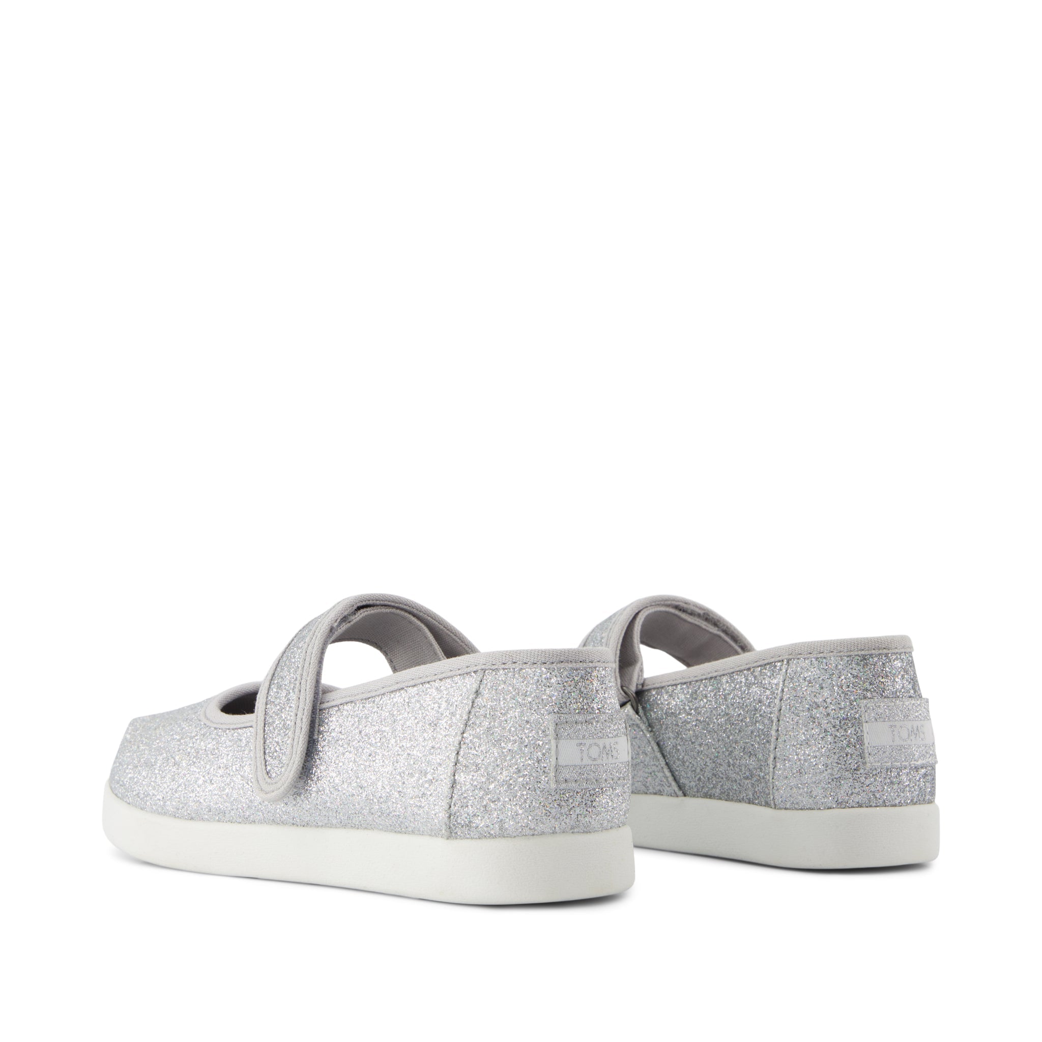 Nora Mary Jane Kids Shoe Silver Iridescent Glimmer Kids Shoe