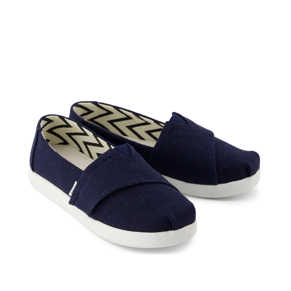 Alpargata Classic Kids Shoe Navy Heritage Canvas