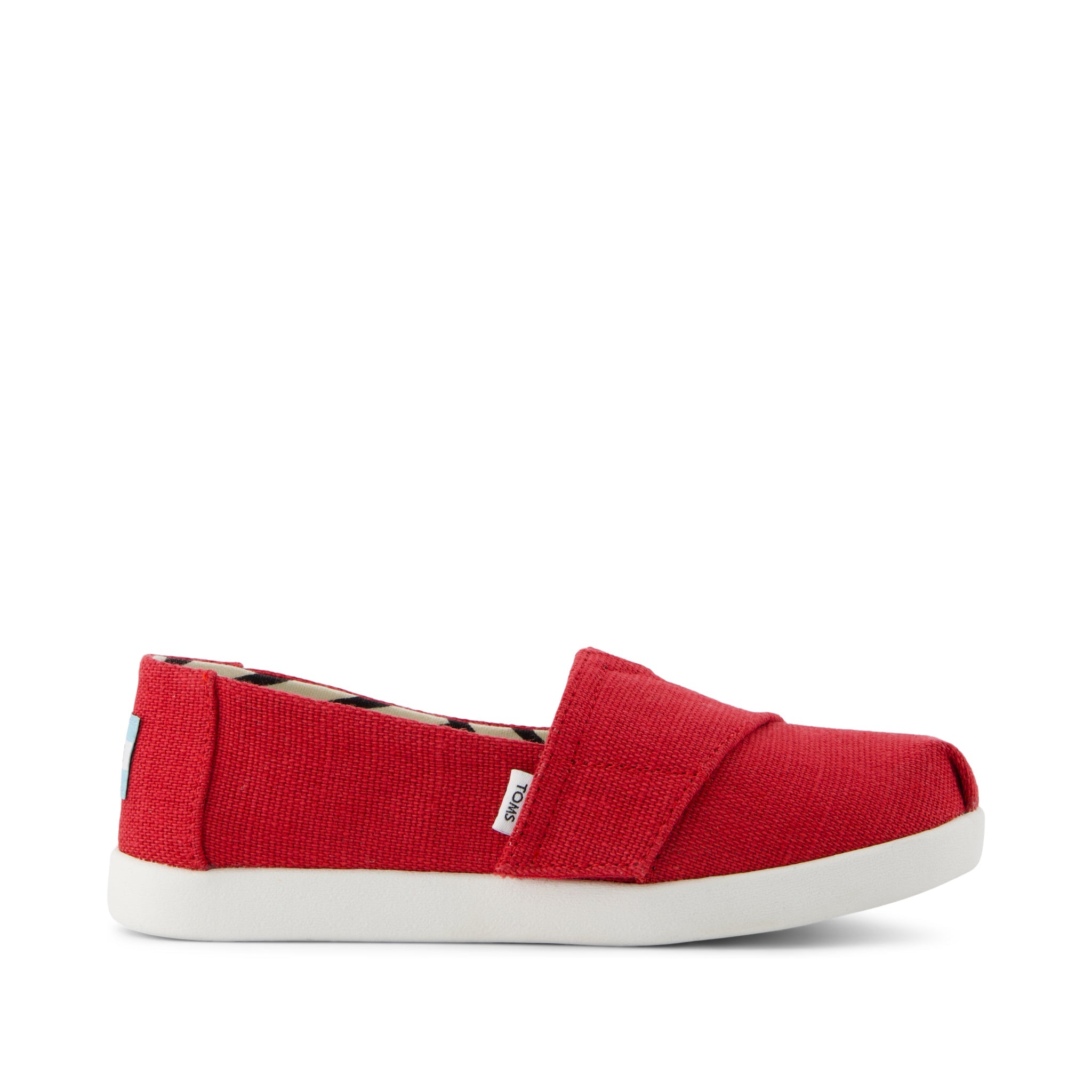 Alpargata Classic Kids Shoe Red Heritage Canvas