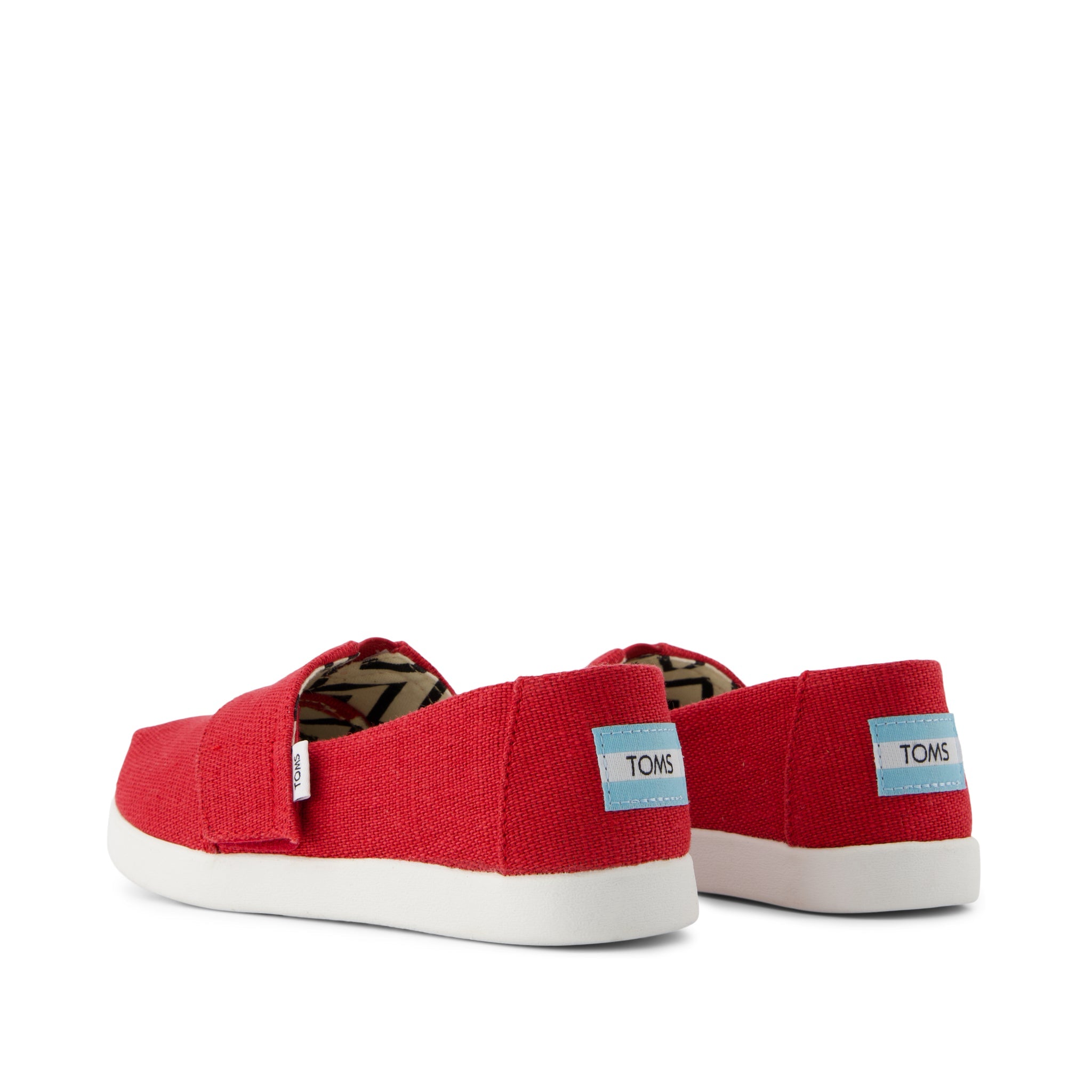Alpargata Classic Kids Shoe Red Heritage Canvas