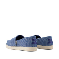 Alpargata Classic Kids Shoe Dark Sky Subtle Stripes