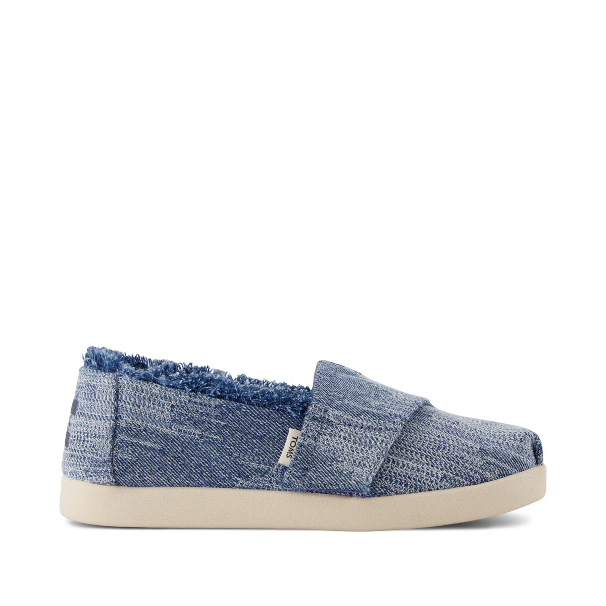 Alpargata Classic Kids Shoe Dark Sky Textured Denim