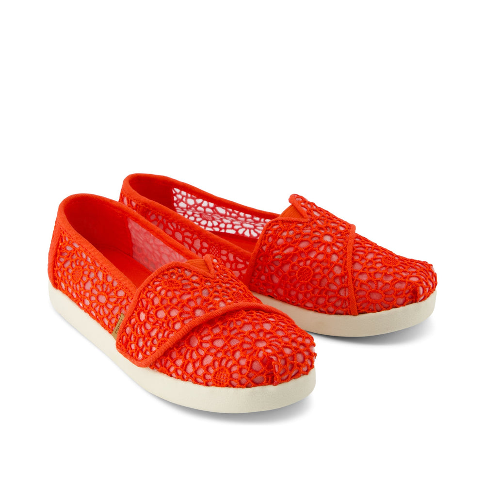 Alpargata Classic Kids Shoe Flame Moroccan Crochet