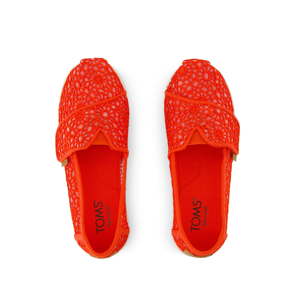 Alpargata Classic Kids Shoe Flame Moroccan Crochet