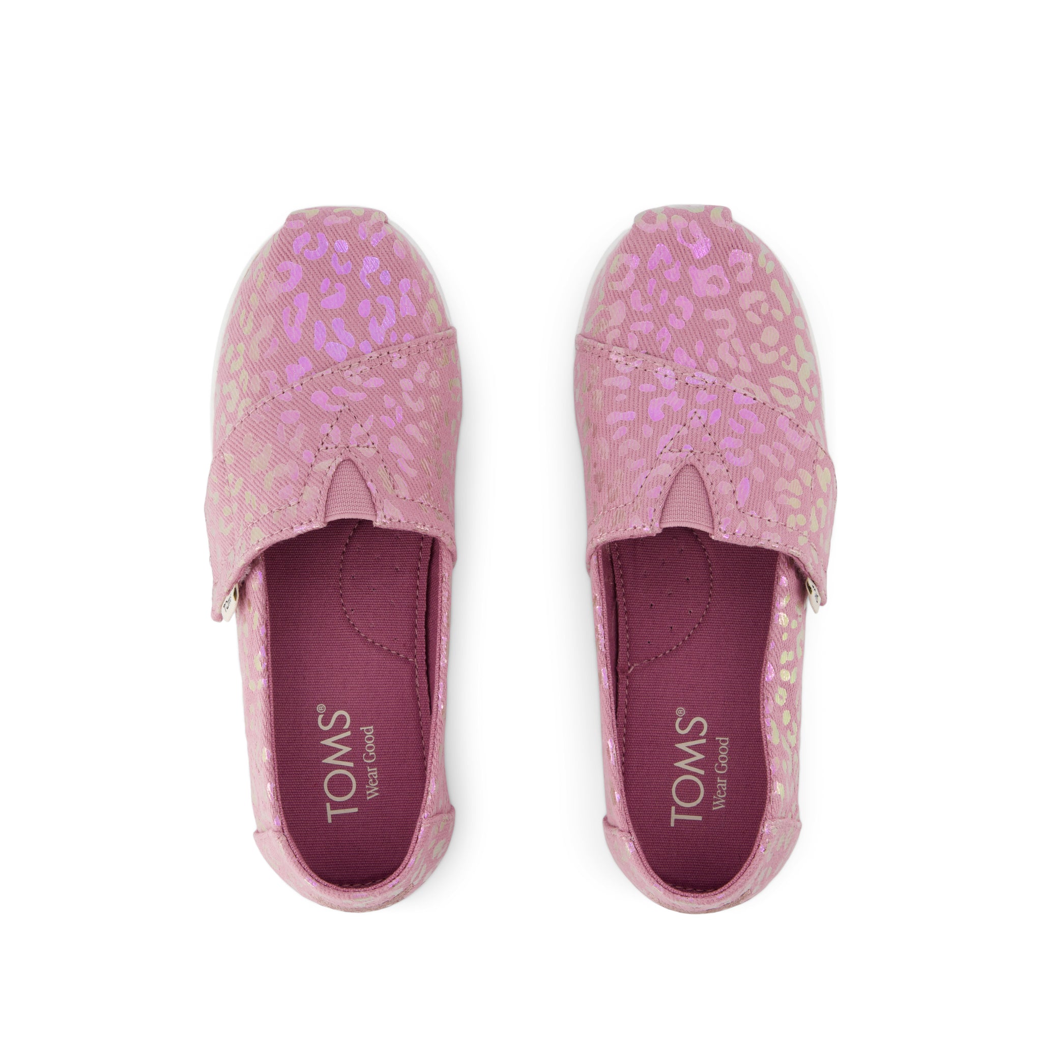 Alpargata Classic Kids Shoe Cosmic Pink Iridescent Leopard