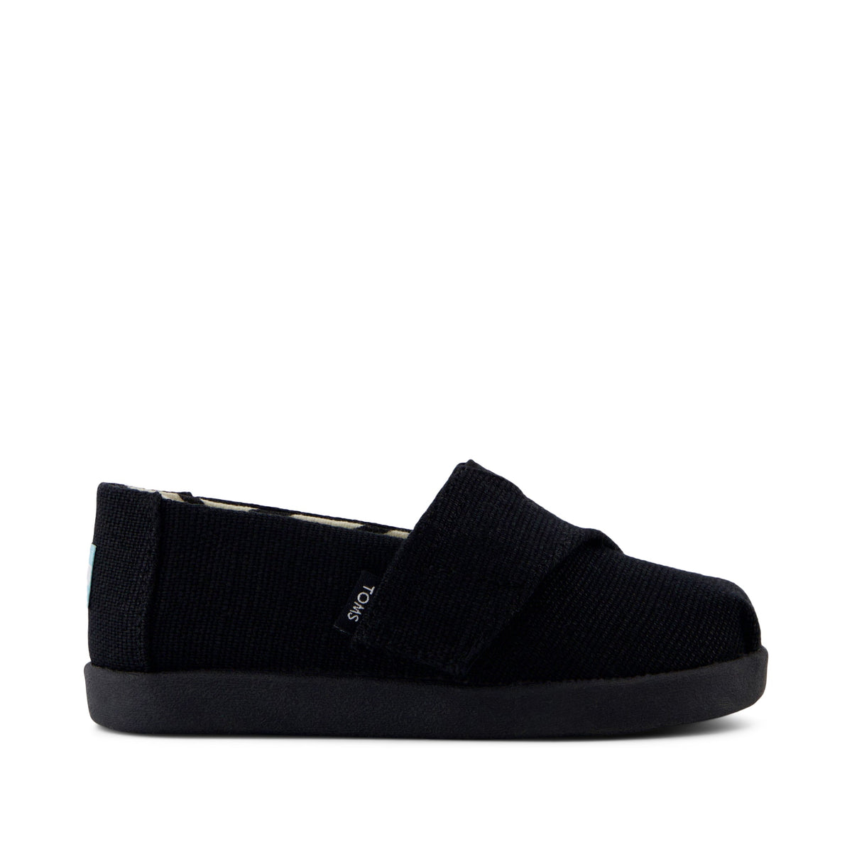 Alpargata Classic Black and Black Heritage Canvas Toddler Shoe