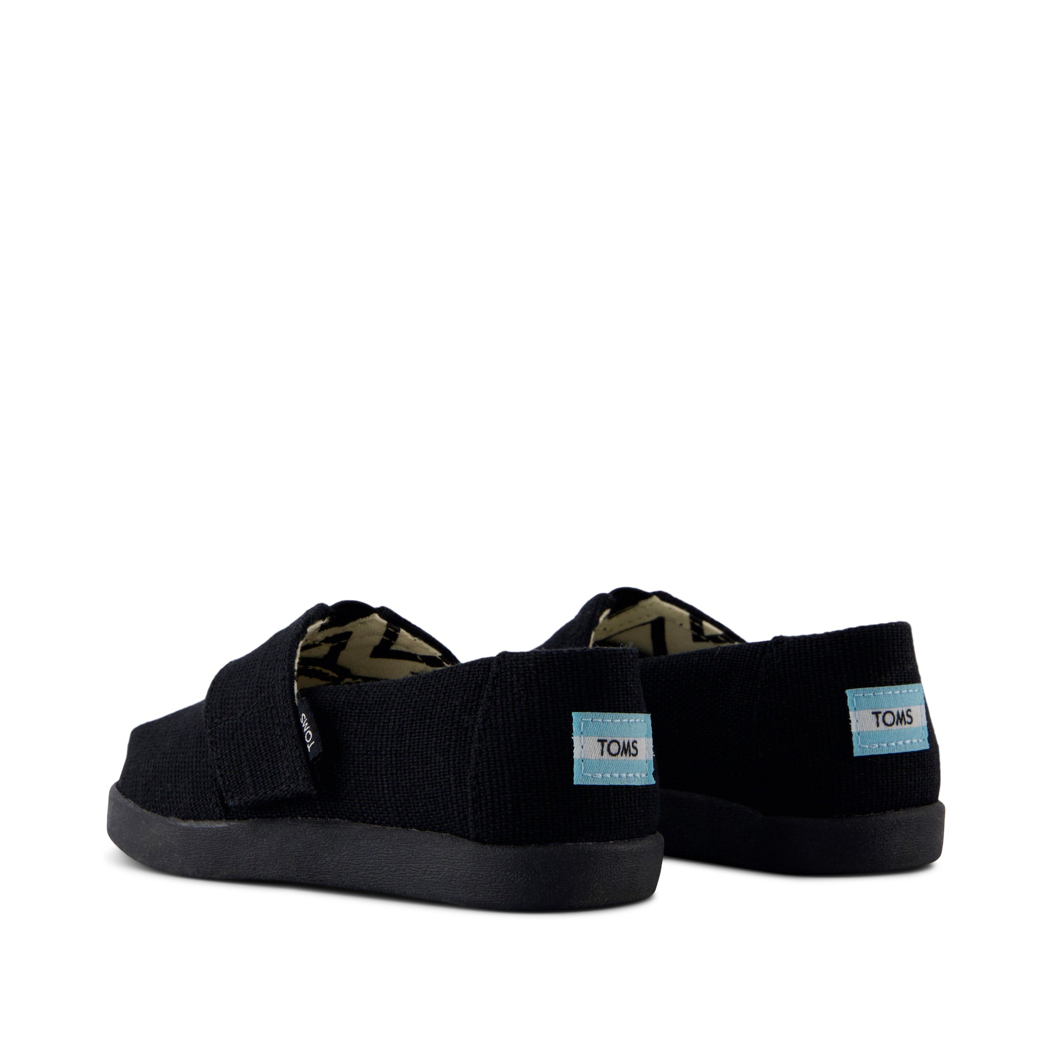 Alpargata Classic Black and Black Heritage Canvas Toddler Shoe