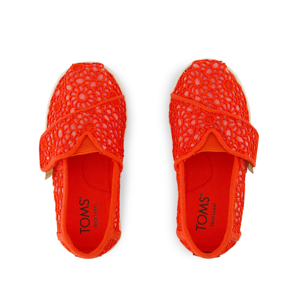 Alpargata Classic Toddler Shoe Flame Moroccan Crochet