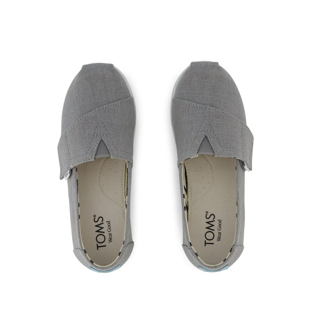 Alpargata Classic Drizzle Grey Heritage Canvas Toddler Shoe