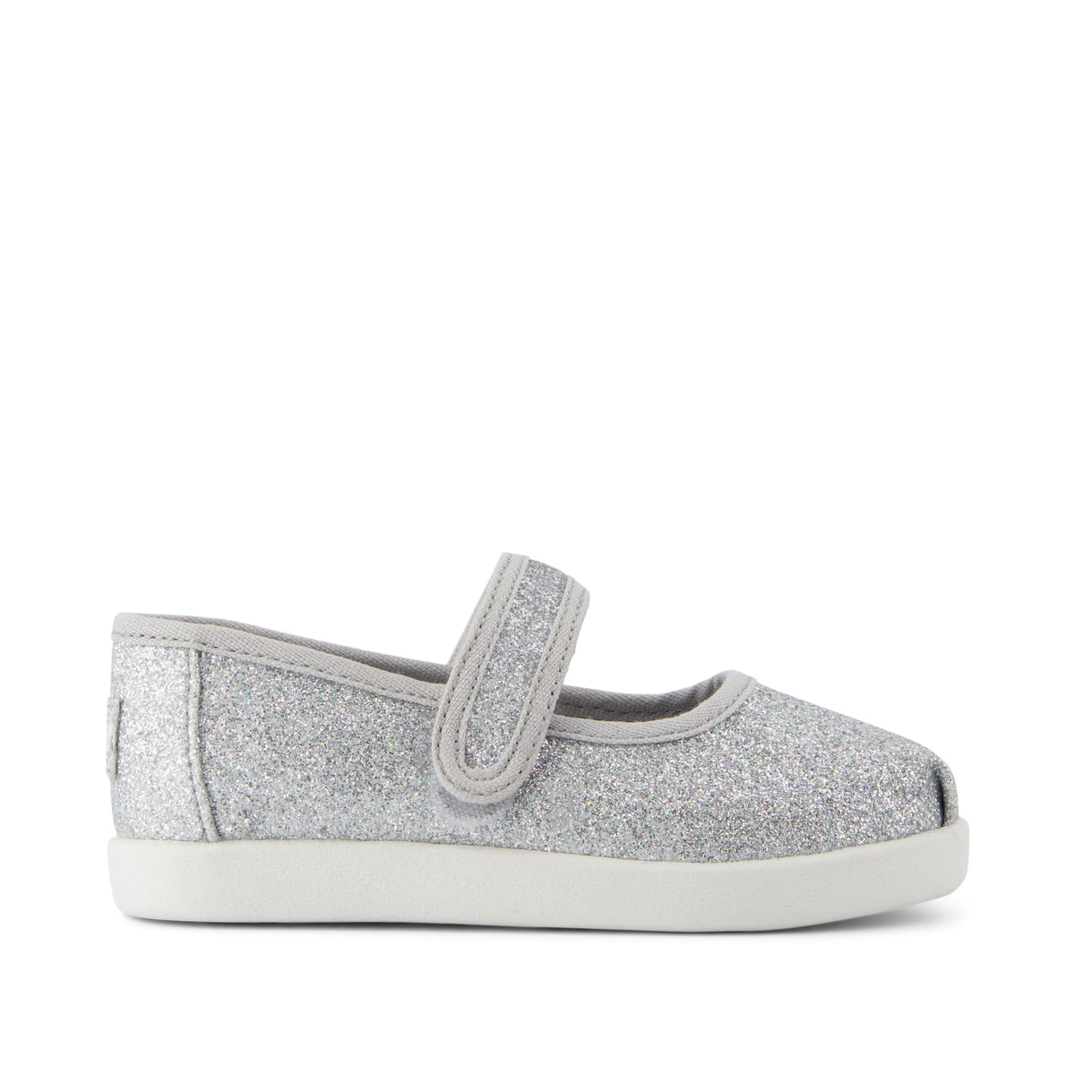 Nora Mary Jane Silver Iridescent Glimmer Toddler Shoe