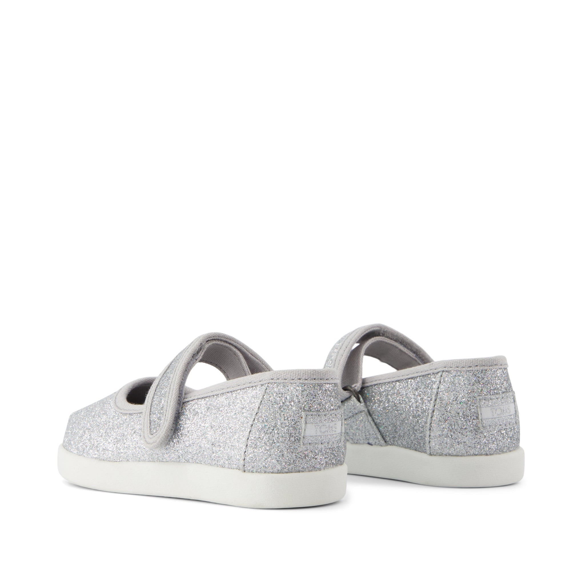 Nora Mary Jane Silver Iridescent Glimmer Toddler Shoe