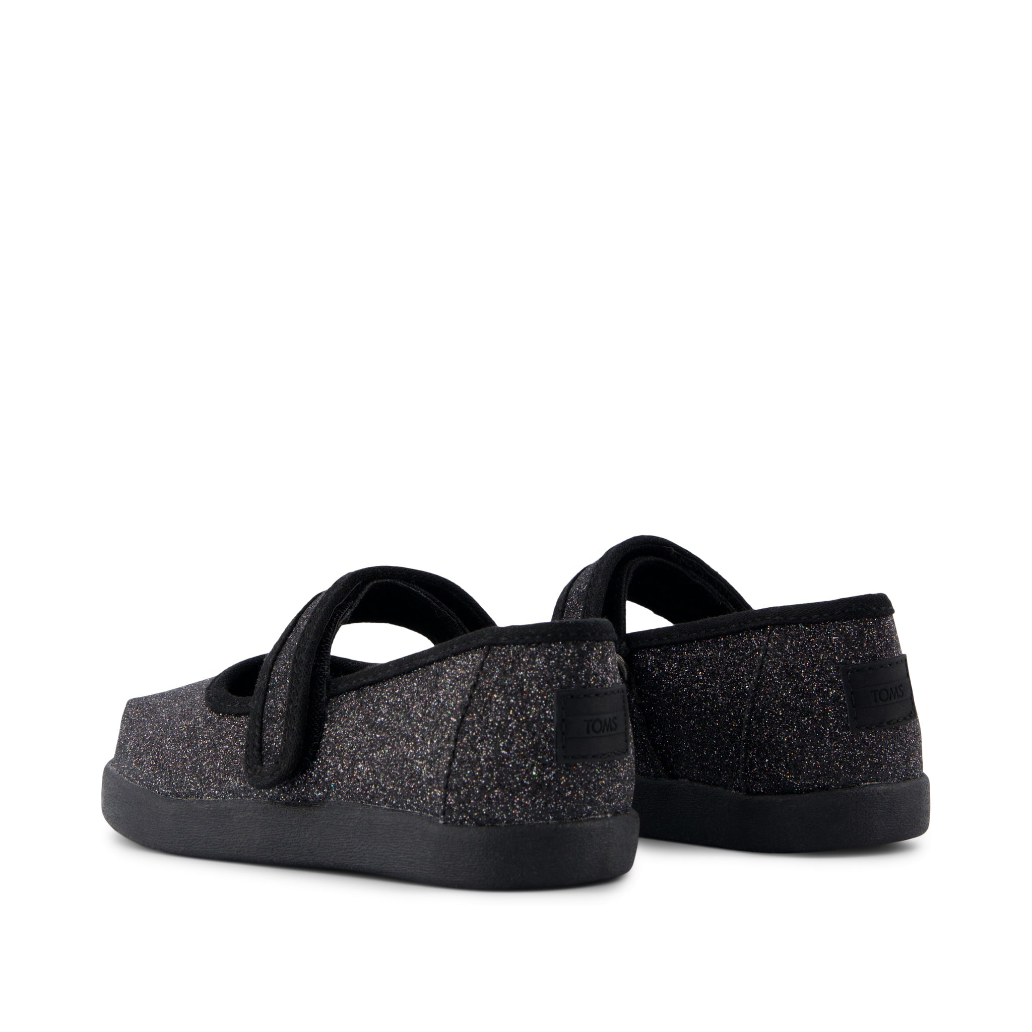 Nora Mary Jane Black Iridescent Glimmer Toddler Shoe