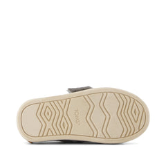Alpargata Classic Toddler Shoe Drizzle Grey Heritage Canvas and PU Trim