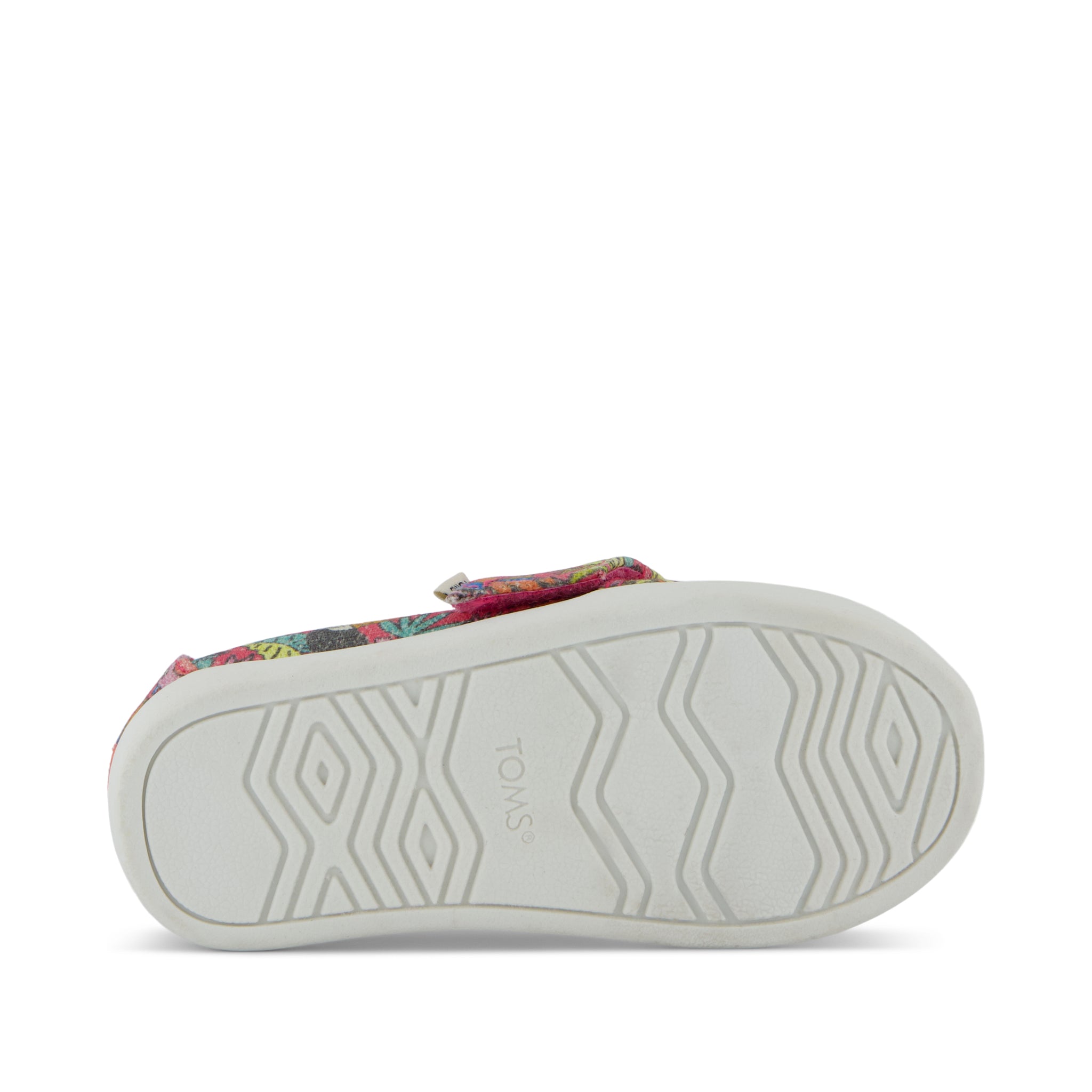 Alpargata Classic Toddler Shoe Fuchsia Birds of Paradise Print