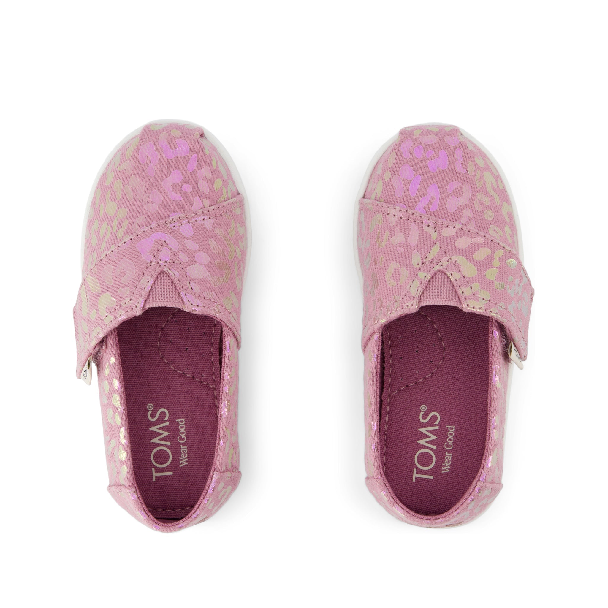 Alpargata Classic Toddler Shoe Cosmic Pink Iridescent Leopard
