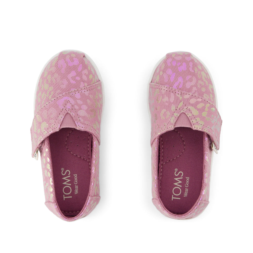 Alpargata Classic Toddler Shoe Cosmic Pink Iridescent Leopard