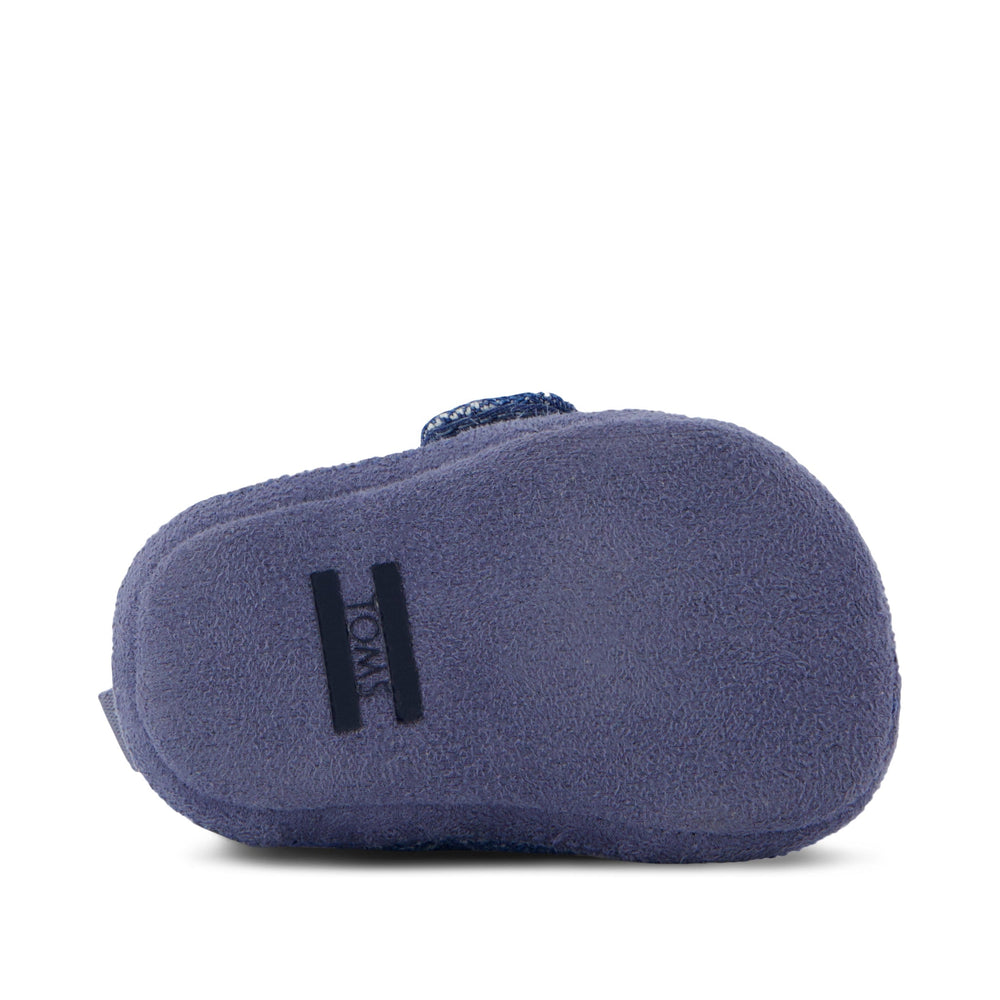 Layette Alpargata Dark Sky Subtle Stripes Toddler Crib Shoe