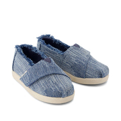 Alpargata Classic Toddler Shoe Dark Sky Textured Denim