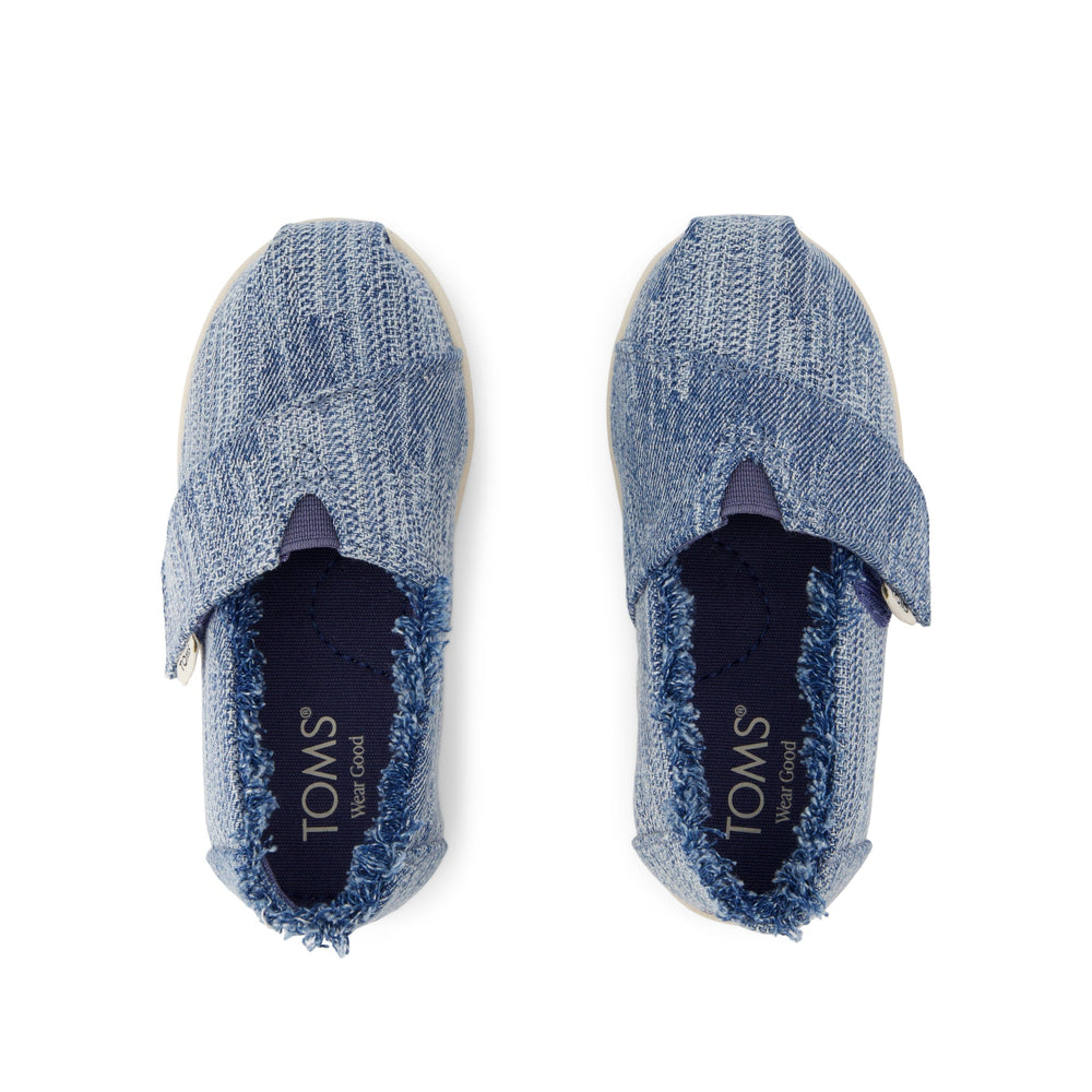 Alpargata Classic Toddler Shoe Dark Sky Textured Denim