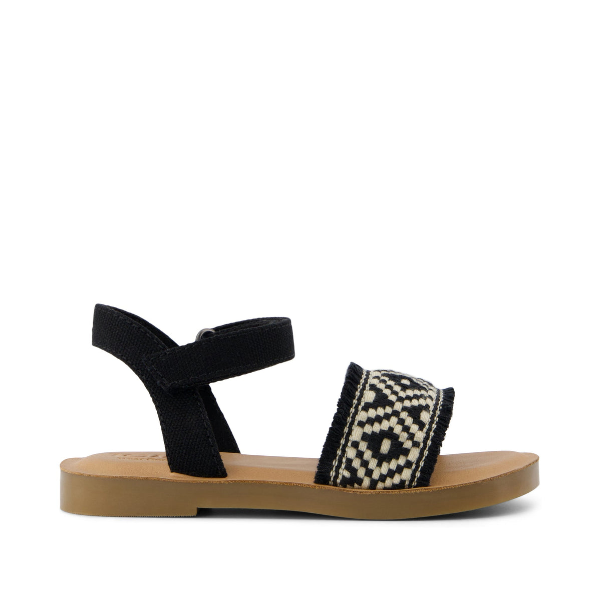 Remi Ankle Strap Toddler Sandal Black Diamond Global Strap