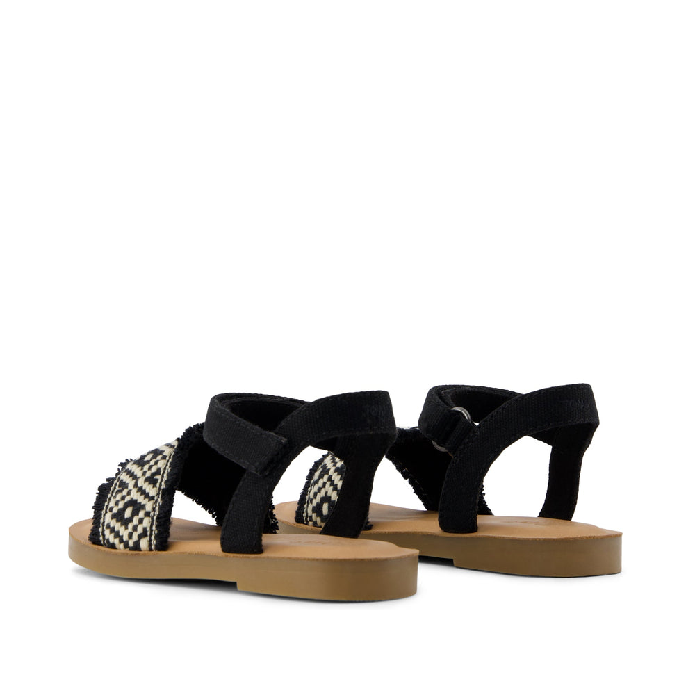 Remi Ankle Strap Toddler Sandal Black Diamond Global Strap