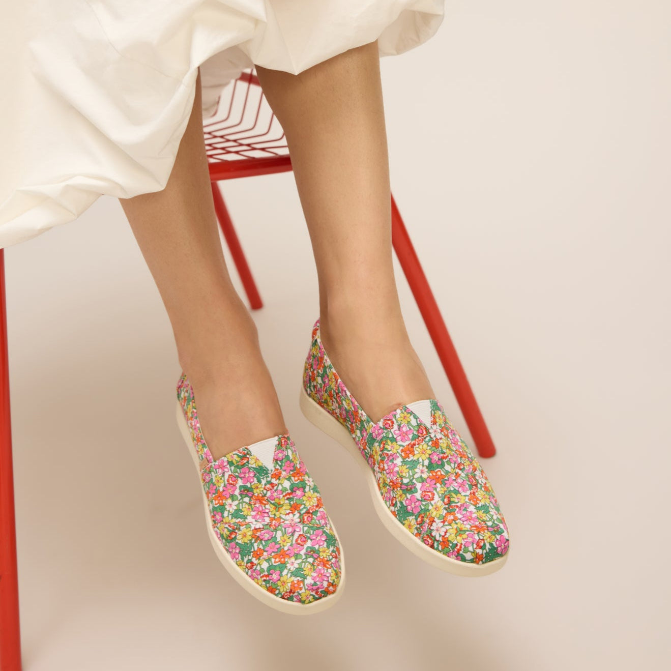 Alpargata Plus Roses Liberty Print