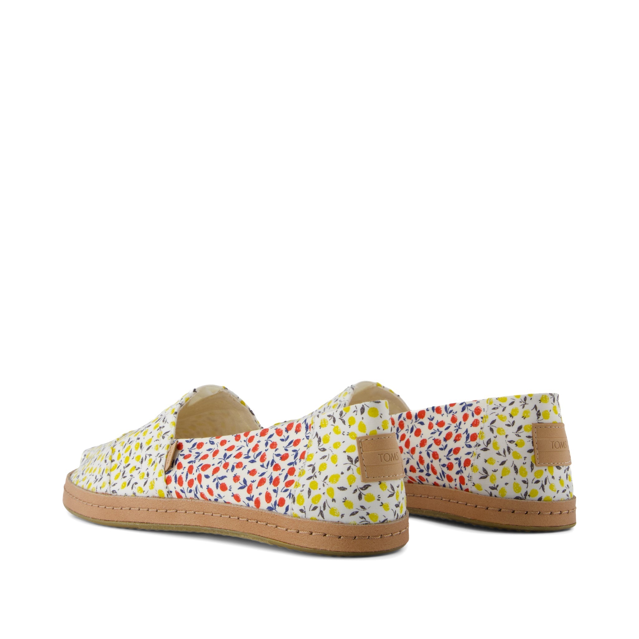 Alpargata Leather Wrap Yellow Multi Liberty Print