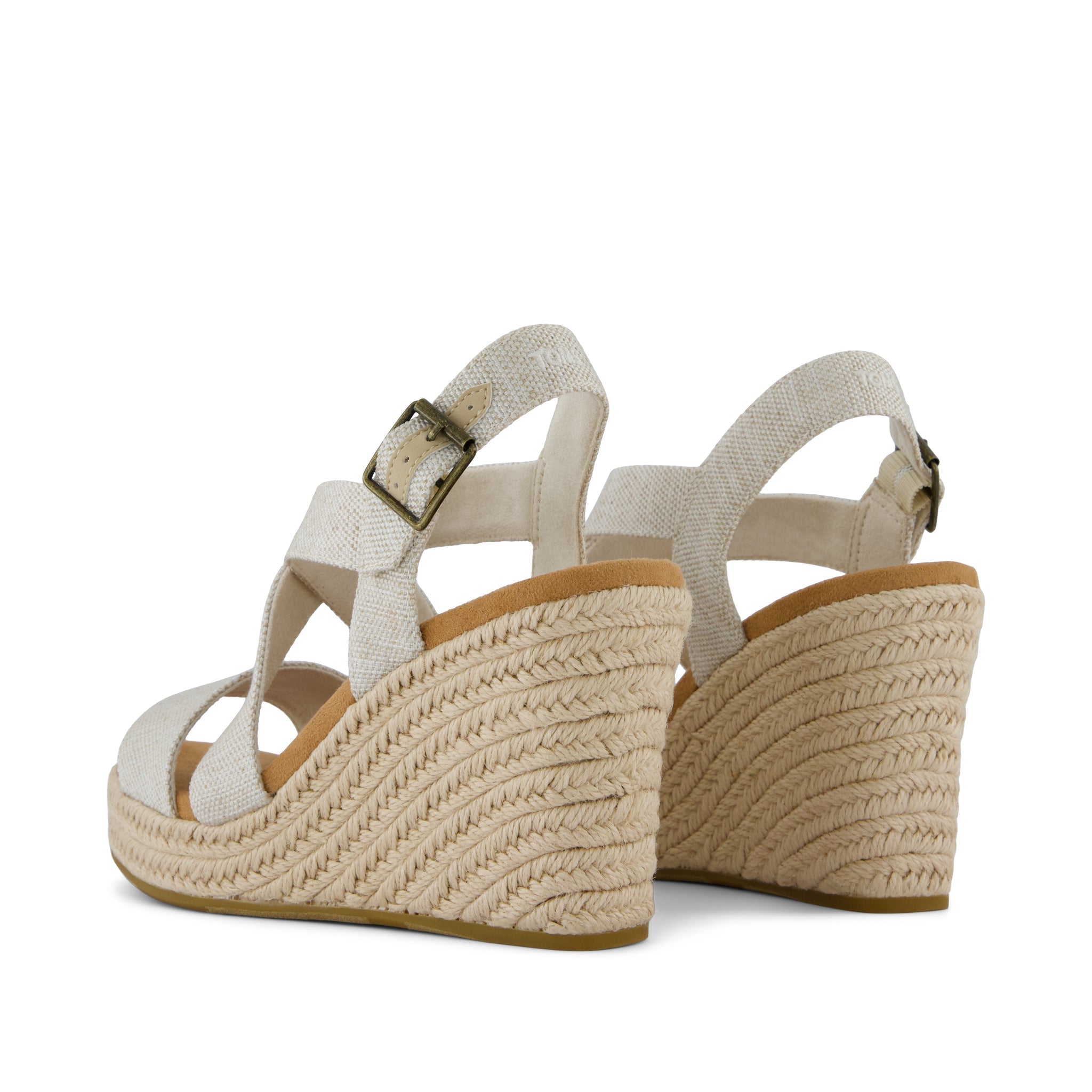 Alondra Wedge Sandal Natural Yarn Dye
