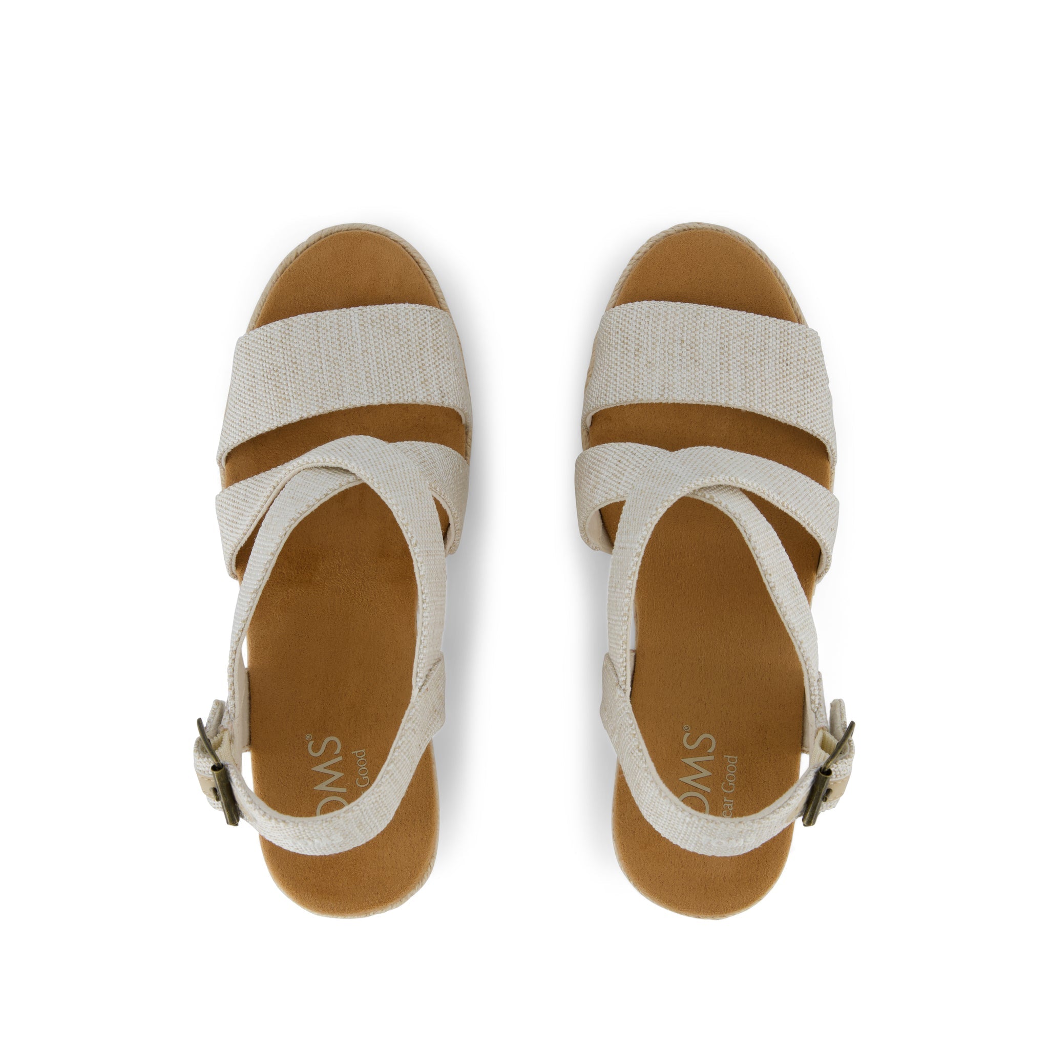 Alondra Wedge Sandal Natural Yarn Dye