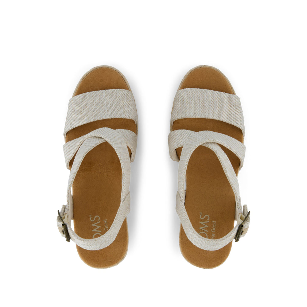 Alondra Wedge Sandal Natural Yarn Dye