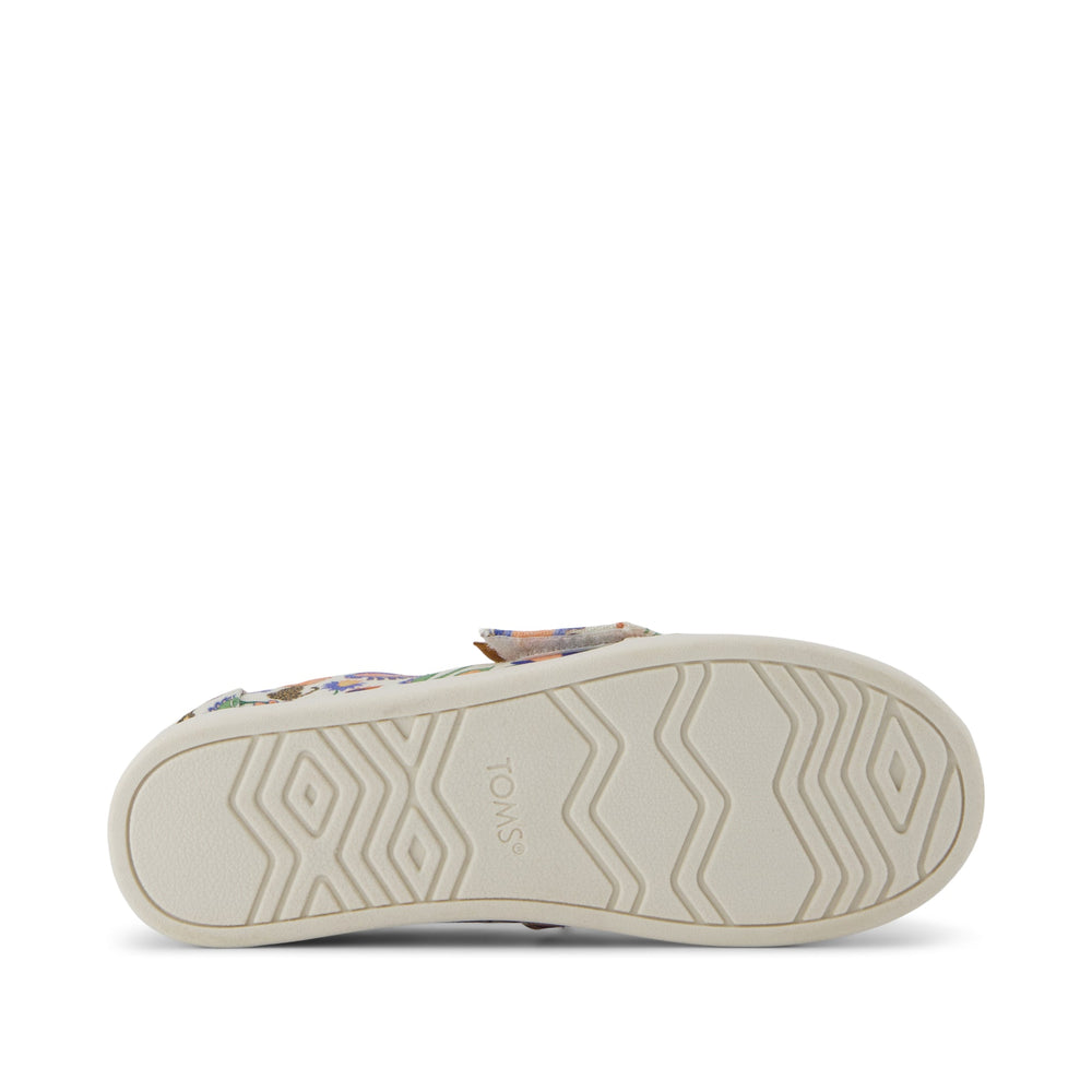 Alpargata Classic Kids Shoe Egret Cheetah Paisley Print