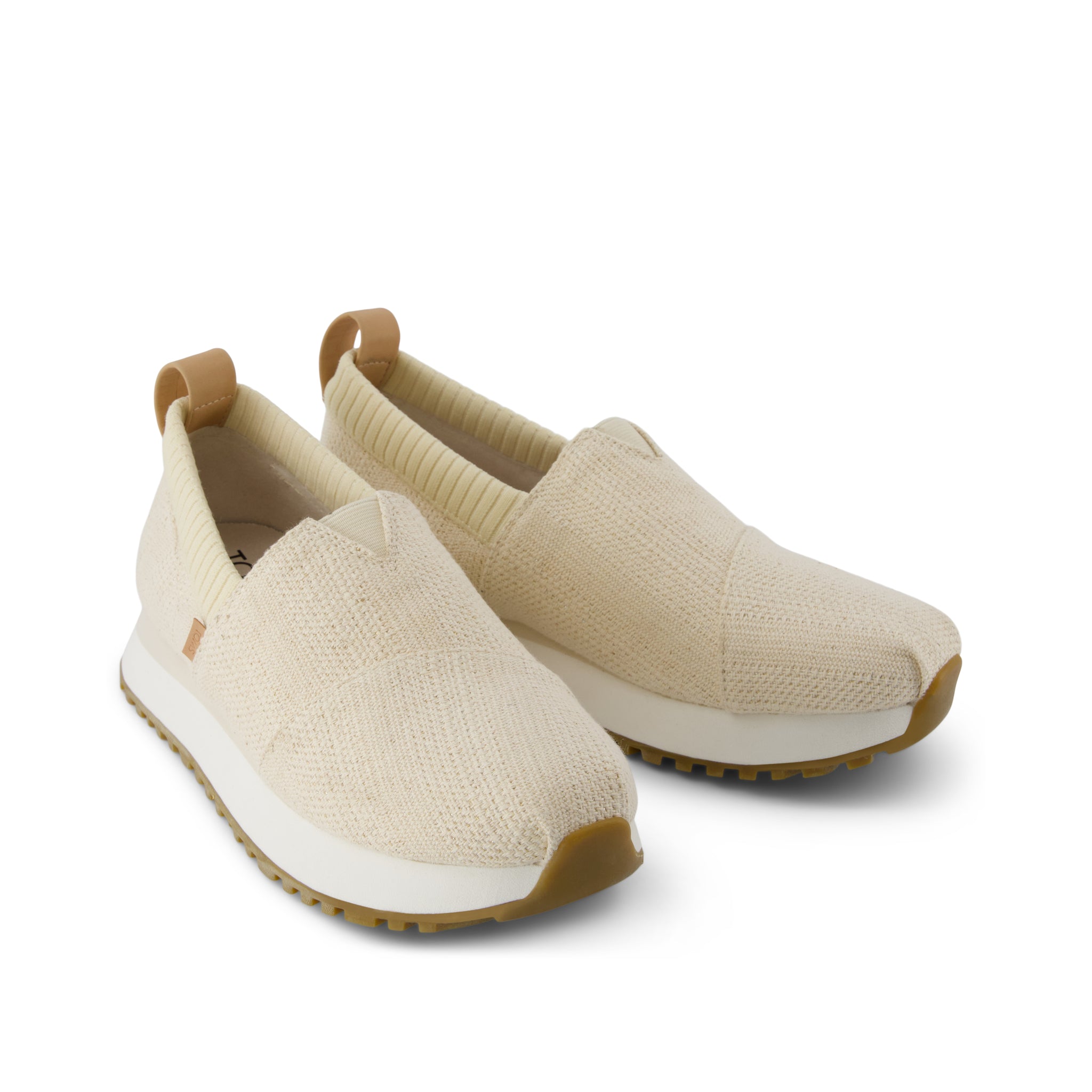 Resident 2.0 Sneaker Natural Undyed Metallic Linen Stripe