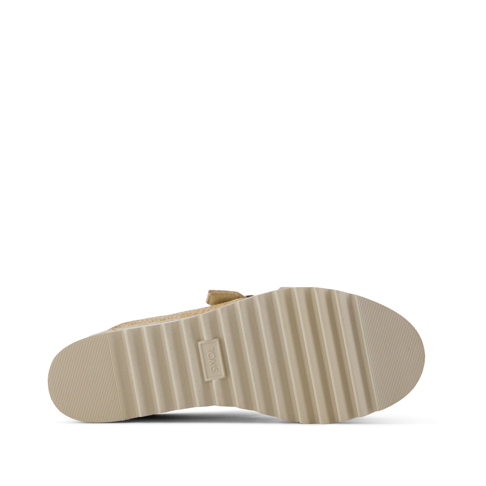 Diana Mule Buckle Wedge Sandal Natural Yarn Dye
