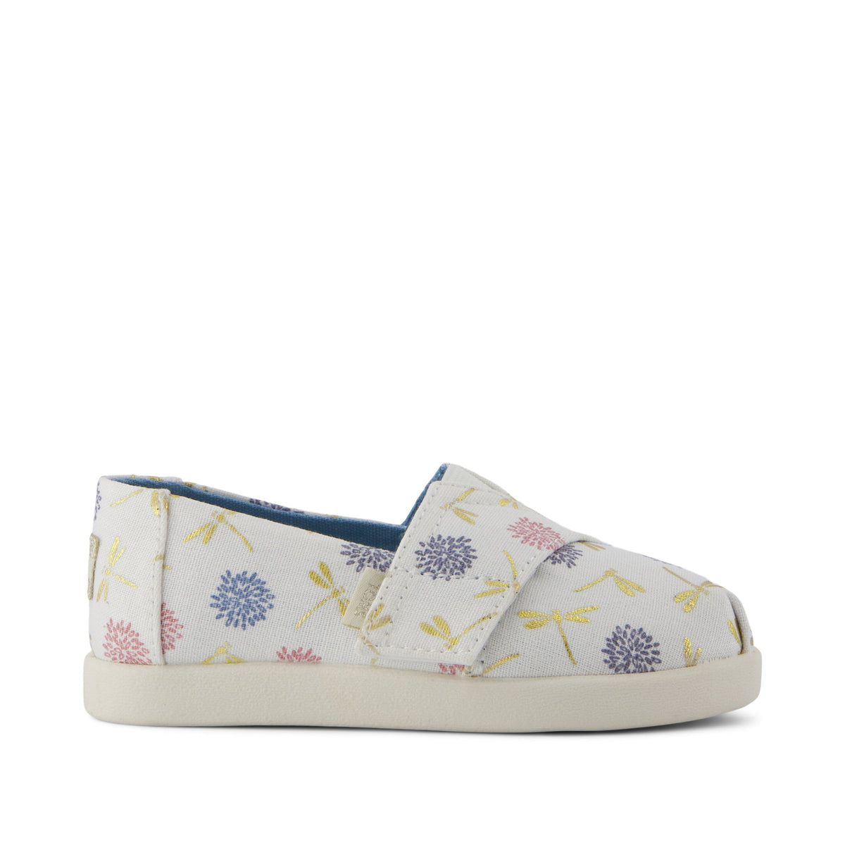 Alpargata Classic Toddler Shoe Egret Dragonflies Printed Canvas