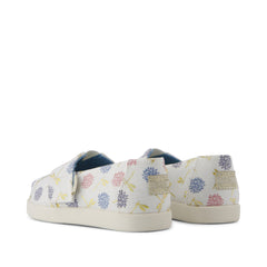 Alpargata Classic Toddler Shoe Egret Dragonflies Printed Canvas