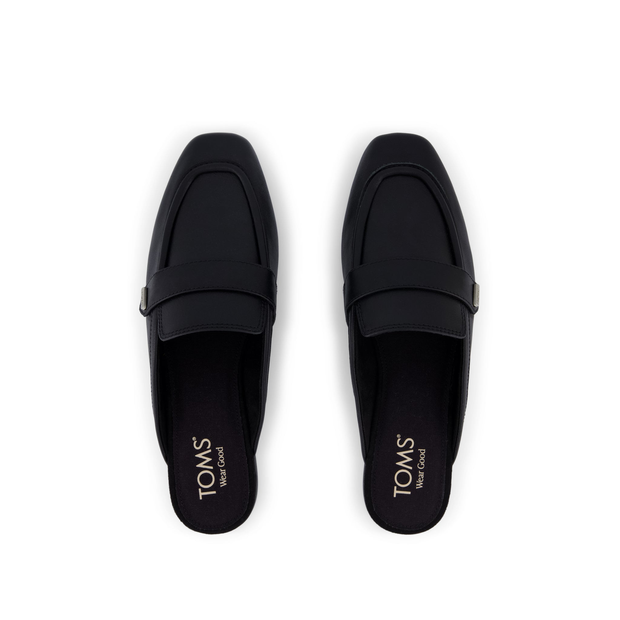 Lynette Mule Black Leather
